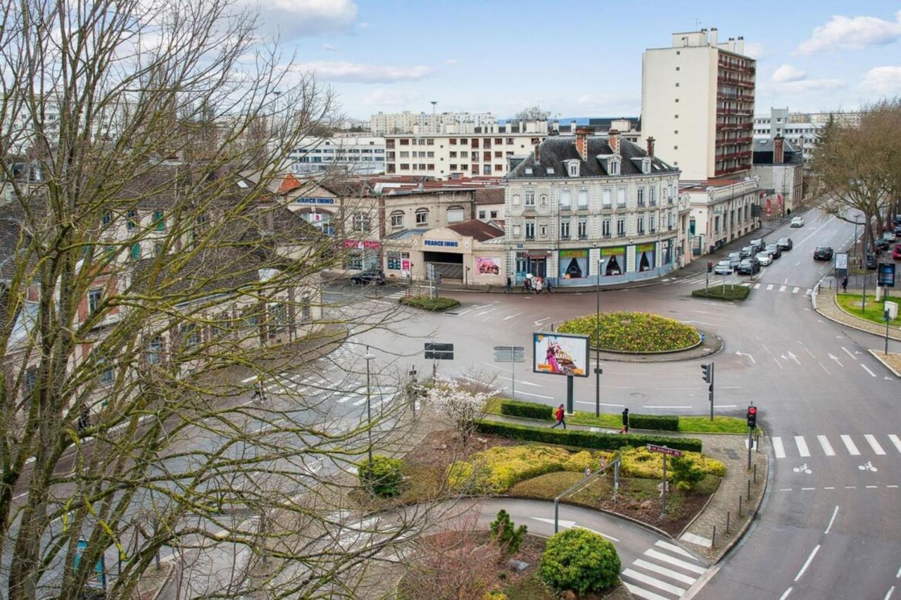 Sublime Appart Tout Confort Centre Ville Gare Troyes Zewnętrze zdjęcie